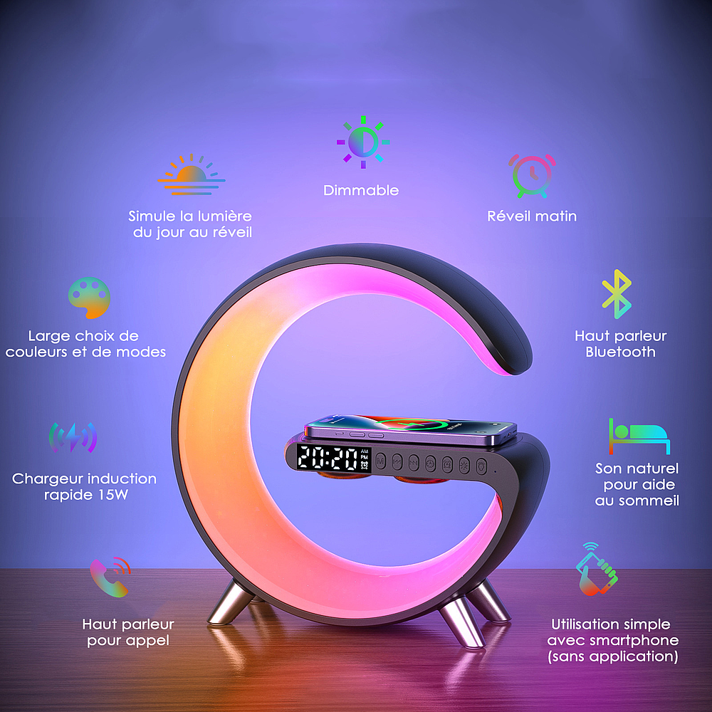 Réveil/bluetooth/chargeur